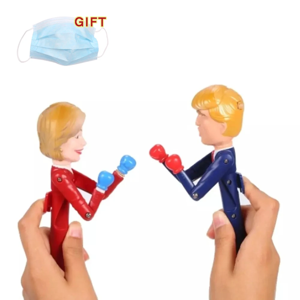 Игрушка для снятия стресса говорящая ручка Trump Hilary real Voices 8 различных поговорок