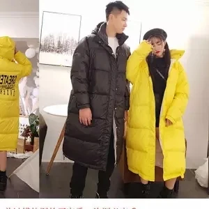 Heydress, женское однотонное зимнее теплое пуховое пальто, парка, женская мода, с капюшоном, белый утиный пух, пальто для женщин, Harajuku, повседневная верхняя одежда