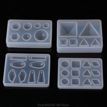 

Liquid Resin Silicone Mold DIY Geometric Triangle Mirror Craft epoxy resin for Jewelry Making necklace Cake Jy14 20 Dropship