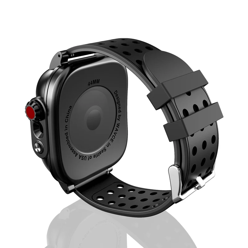 Новейшая модель; для наручных часов Apple Watch 4 40/44 мм Водонепроницаемый силиконовый спортивный ремешок для наручных часов Apple Watch Series 4, 2, 3, ремешок с Защитный чехол/38/40 мм
