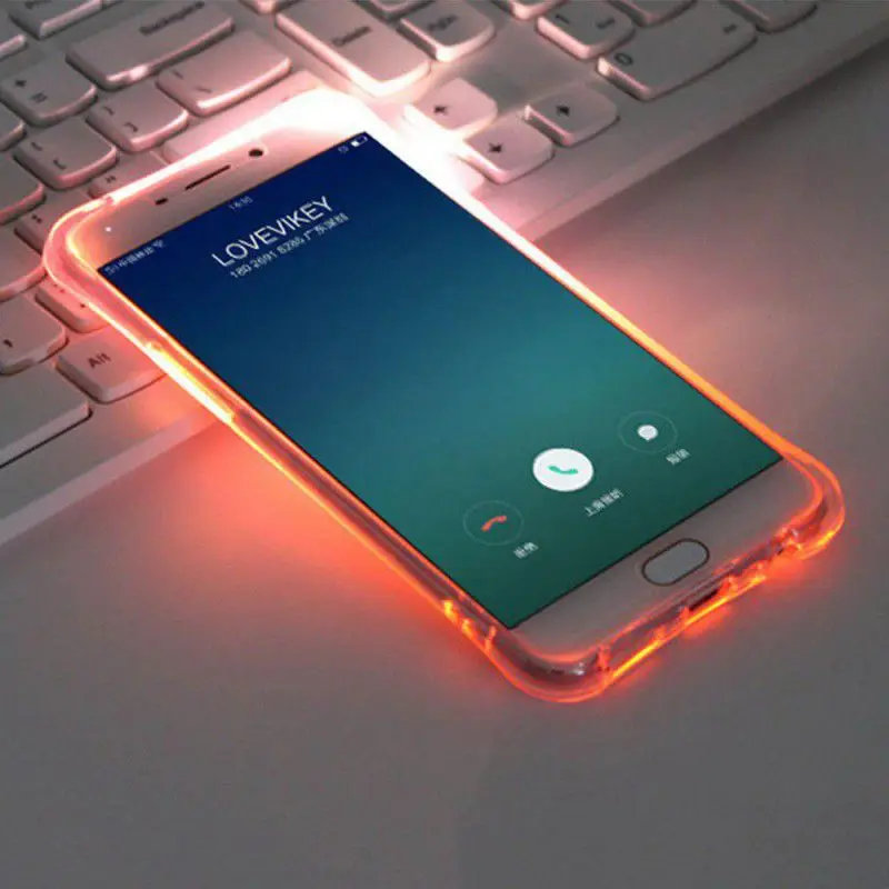 Чехол для телефона для iPhone11/11 Pro/11 Pro Max светодиодный флэш-телефон защитный чехол s TPU чехол напоминающий входящий протектор противоударный