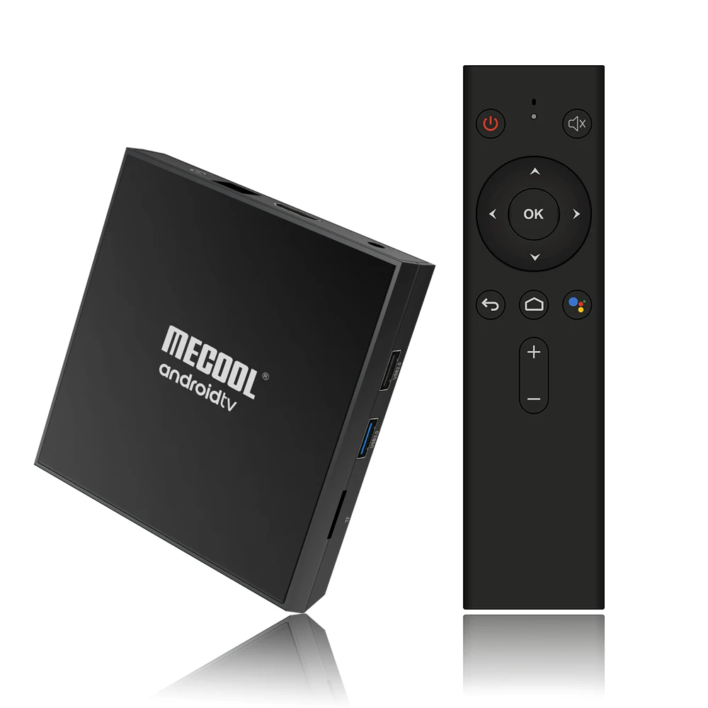 Классическая приставка Mecool KM9 Pro ТВ на Android Amlogic S905X2 9 0 2 ГБ 16 4K HDR хромированный