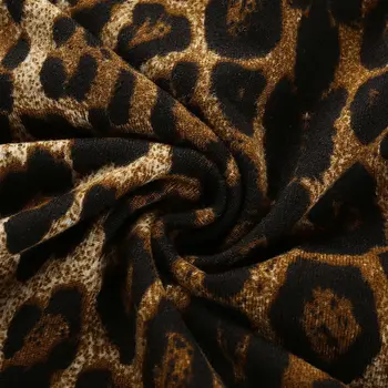 

Ladies Short Top Strapless Leopard Print Slim Fit Crop for Summer NIN668