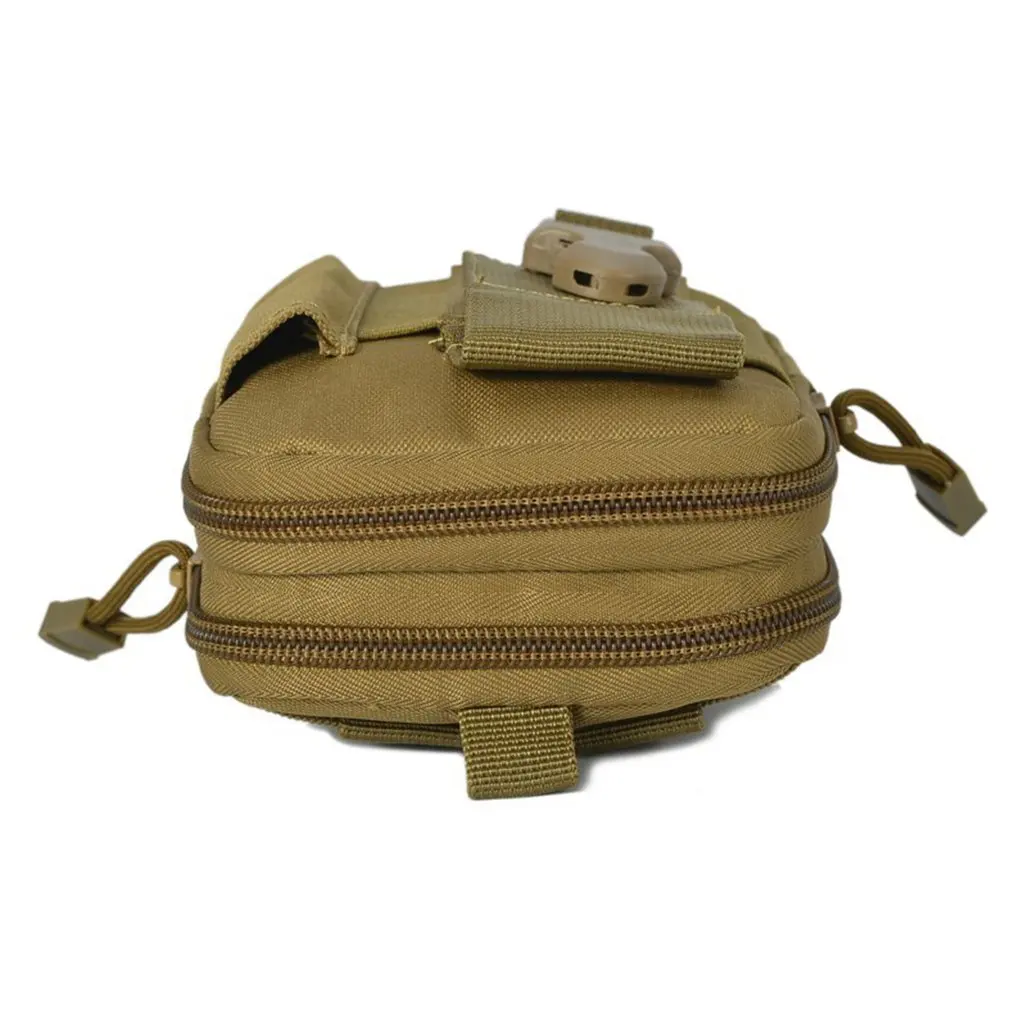 Multifunctional Outdoor Camouflage Tactical Utility Water-Resistant MOLLE Bag Mobile Phone Pocket Phone Pouch Belt Waist Cover
