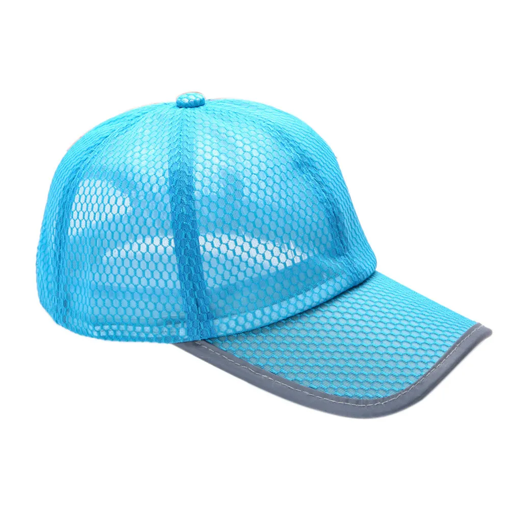 Унисекс Snapback хлопковая кепка уличная бейсбольная кепка мужская женская хип-хоп кепка с козырьком дышащая Кепка с сеткой Регулируемая Кепка для водителя грузовика# D