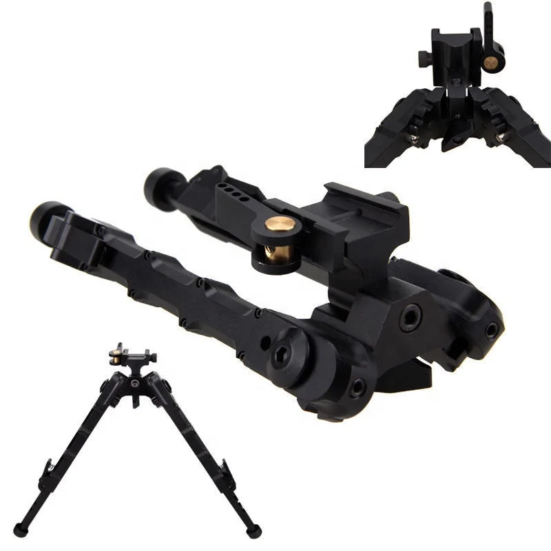 Горячая Распродажа складной Bipod V9 из алюминиевого сплава для охоты и стрельбы с