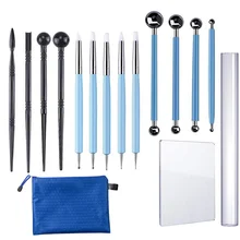 Clay Tools Kit Pottery Sculpting Ceramic Carving Sculpture Craft Trimming Modelling Tool Hobby Supplie Set for Polymer Embossing