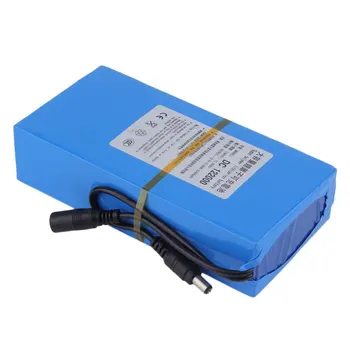 

20000mAh Lithium-ion Blue Super Storage Capacity Super Rechargeable Battery With Working Indicator + Power Charger EU Plug