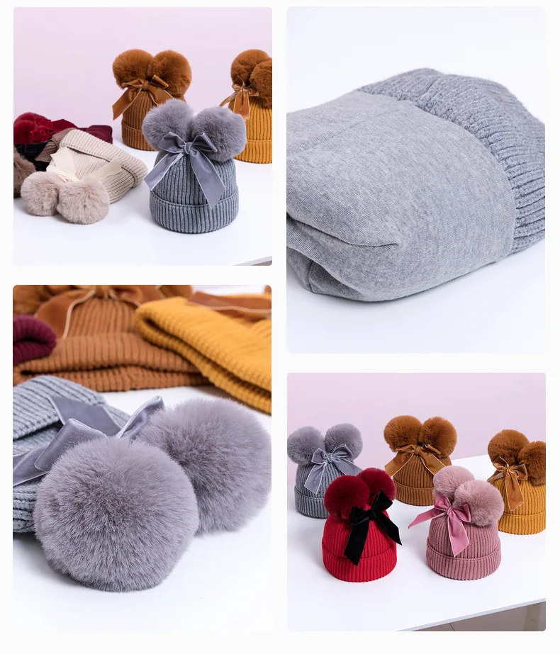 pom pom, gorro de bola, gorro infantil, bebê, inverno