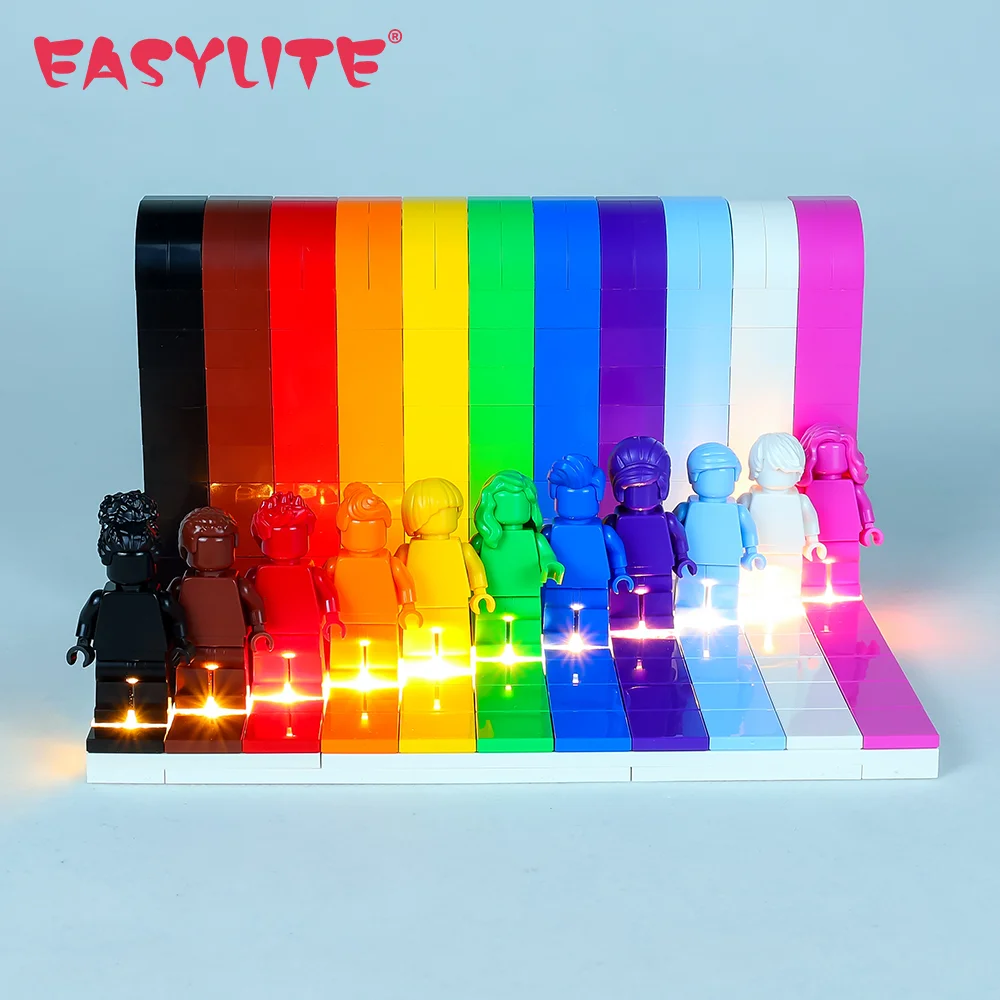 EASYLITE LED Light Up Kit For 40516 Everyone Is Awesome Building Blocks Bricks Lighting NEW Set NOT Include The Model