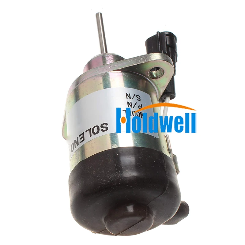 For Kubota Actuator Solenoid D1503 V2203 Fuel Shutoff Solenoid 1G939-60010 12V