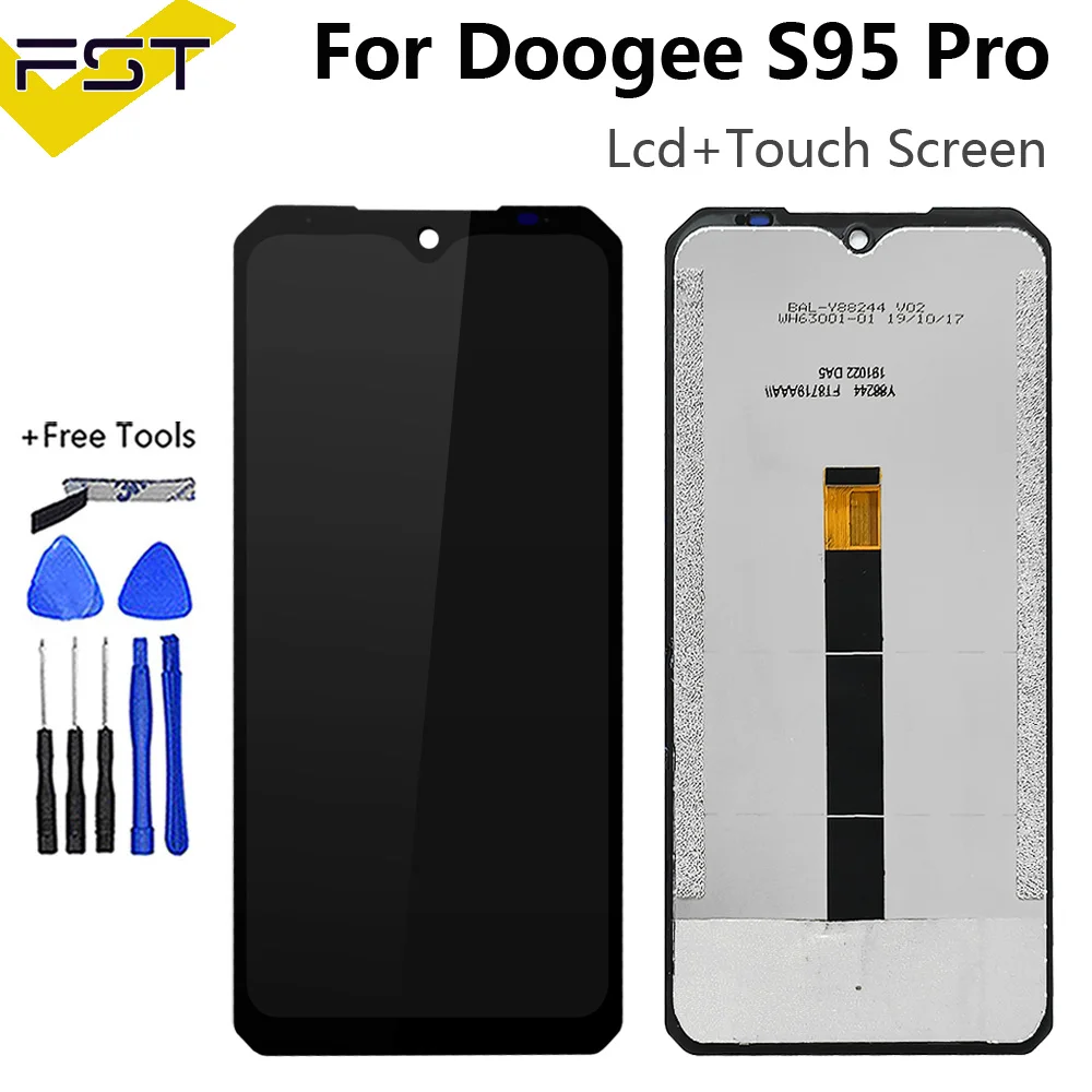 For Doogee S95 Pro LCD Display Touch Screen Digitizer Assembly S96 S97 S86 | Мобильные телефоны и аксессуары