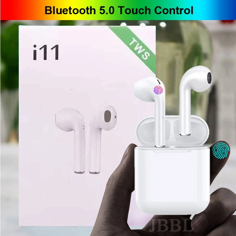 

Original i11 TWS 1: 1 Wireless Bluetooth 5.0 super bass Earphones Stereo 3D Headphone TWS Mini Earbuds Headset PK i21 i13 x20s