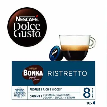 

NESCAFÉ Dolce Gusto Espresso Bonka | Cápsulas de Café - 16 cápsulas de café