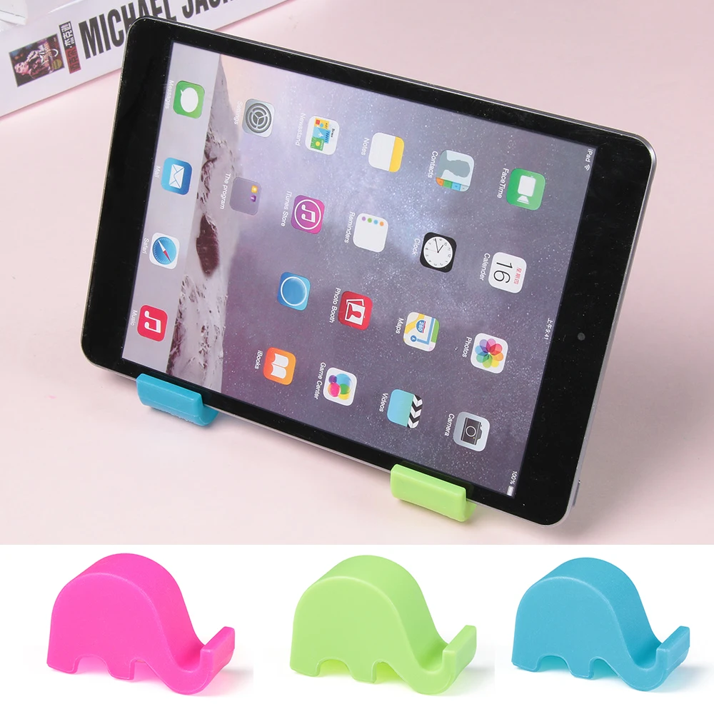 

1PC Universal Mini Elephant Smart Phone Table Desk Mount Stand Phone Holder for Cell Mobile Phone Tablets Bracket High Quality