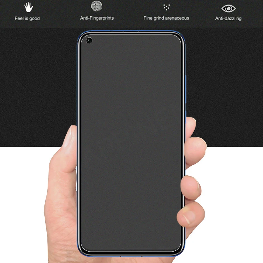 Матовое закаленное стекло для Huawei P20 Pro P30 Lite Honor 20 View 8X Play 20i 10 Защитная пленка