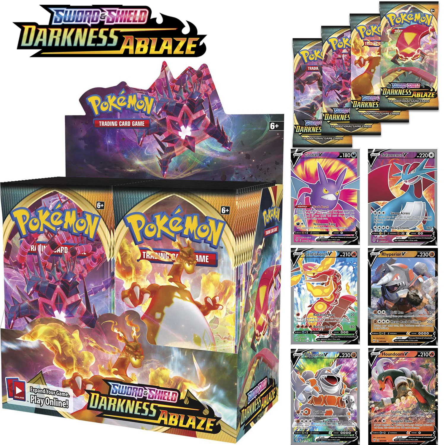 Toys & Hobbies Sword & Shield Darkness Ablaze Booster box 36packs