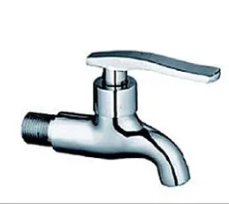 

Copper 4 Points Quick Opening Tap Water Mouth Flat Tsui Small Faucet Wall Single Cold Water Washing Machine Faucet