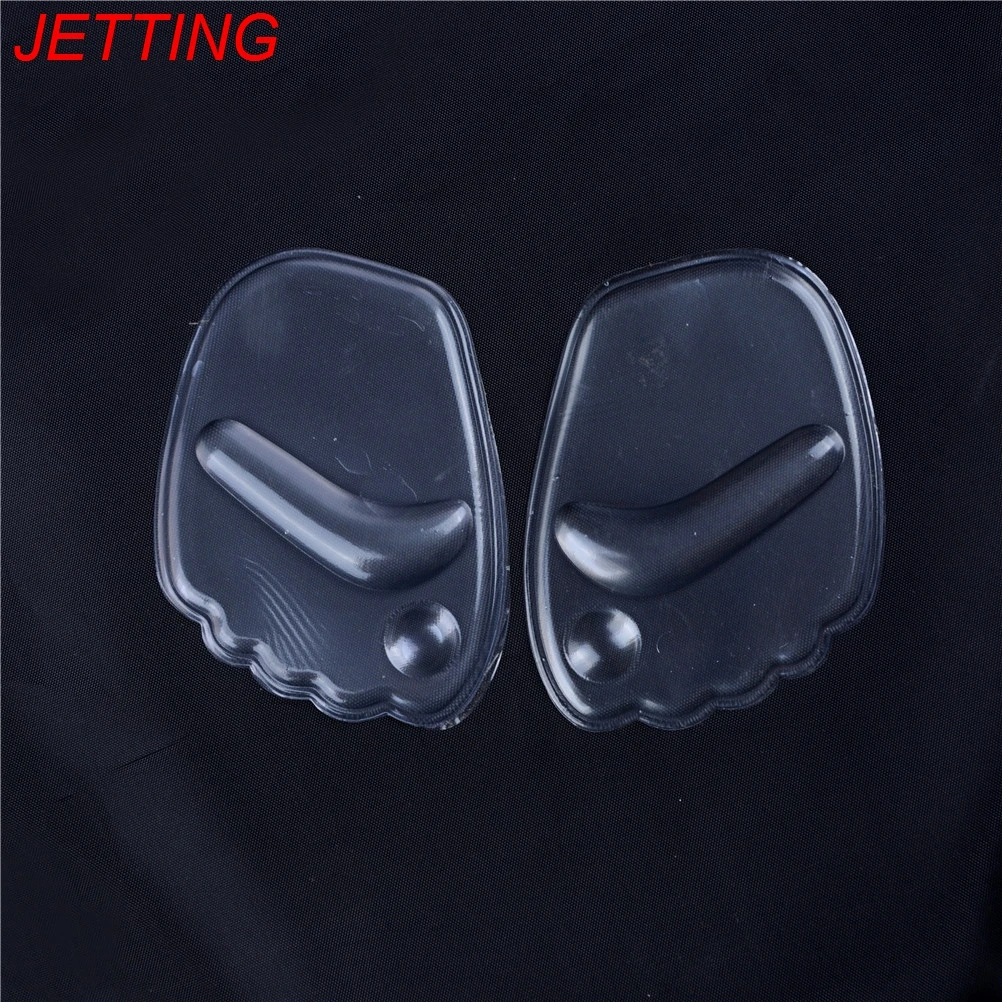 JETTING 1 Pair gel silicone forefoot pad pads insoles inserts massager anti-slip for high heels woman shoes sandals