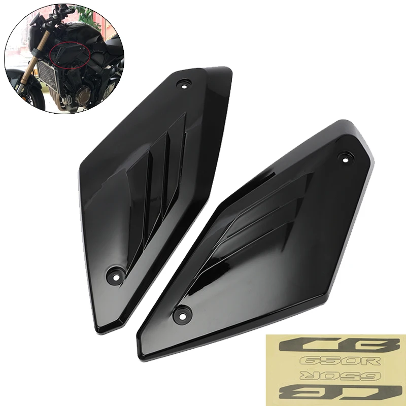 

Motorcycle Side Panel Guard Cover Frame Shell For Honda CB650R 2019 2020 2021 Intake Pipe Protector ABS