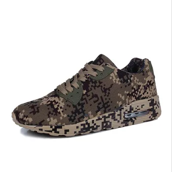 

Plus Size 45 46 Camouflage Sneakers Mens Women Sport Shoes Running Athletic Zapatos De Mujer Men Mesh Flats Platform Sneakers