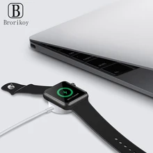 Зарядное устройство для Apple Watch быстрая Беспроводная зарядка для i Watch Series 1 2 3 4 USB Магнитная Беспроводная зарядка 3,3 футов/1 метр Кабель