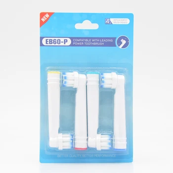 

Pro Gum Care Electric Toothbrush Replacement Brush Heads Oral Care EB60 4pcs(1pack)