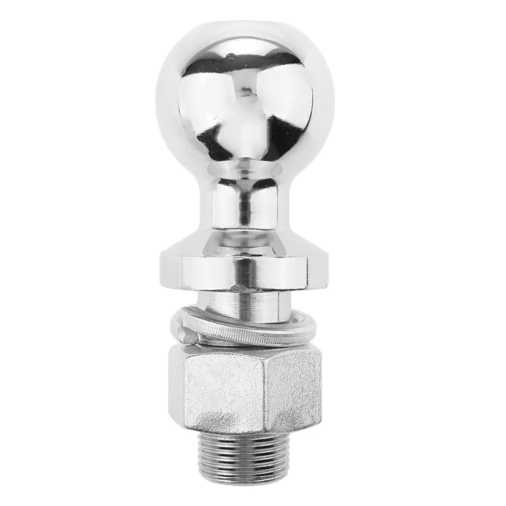 Trailer Hitch Ball in Chrome - Gross Load 6000lbs Ball 2-5/16'' Shank 1''
