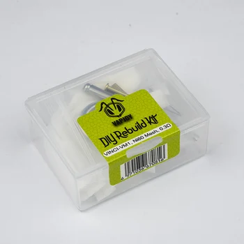 

10pc Vapjoy Ni80 Mesh Coil 0.3ohm Original DIY Rebuild Tool Kit for VINCI VM1 Electronic Cigarette Accessory Kit