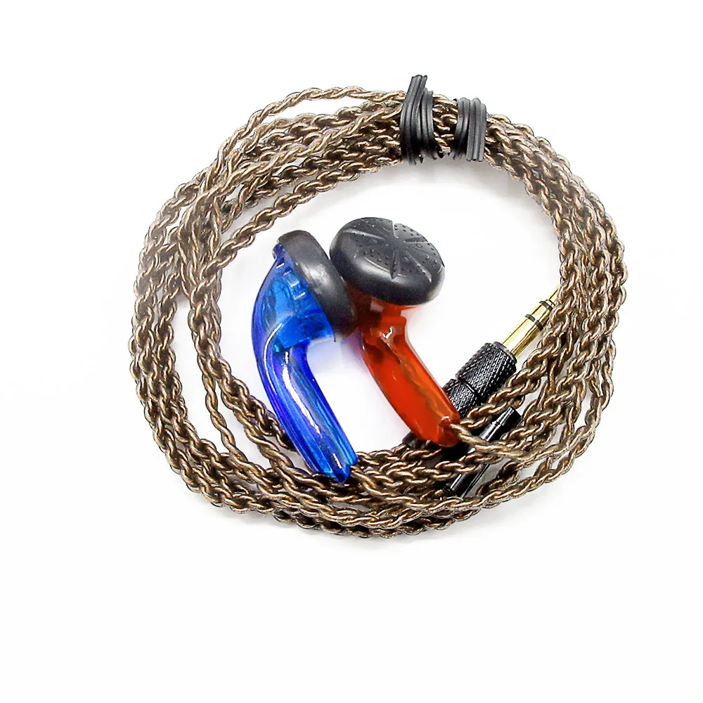 Wired Earphones In Ear Earphones DIY EMX500 In-ear Earphones Flat Head Plug HiFi Bass Earbuds DJ Earbuds Heavy Bass