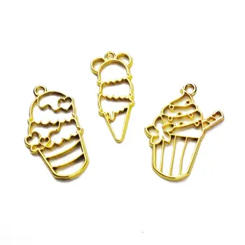 

1 Set Key Cat Sport Flower Resin Frame Pendant Open Bezel Setting Jewelry Making