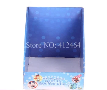 

Personalized Cardboard Snack Candy Display Food PDQ Packaging Snack Box ( DX-066)