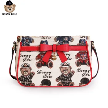 

Danny Bear Bear Series Women Crossbody Bag Bears Printed Cute Shoulder Bag DBTB9915007