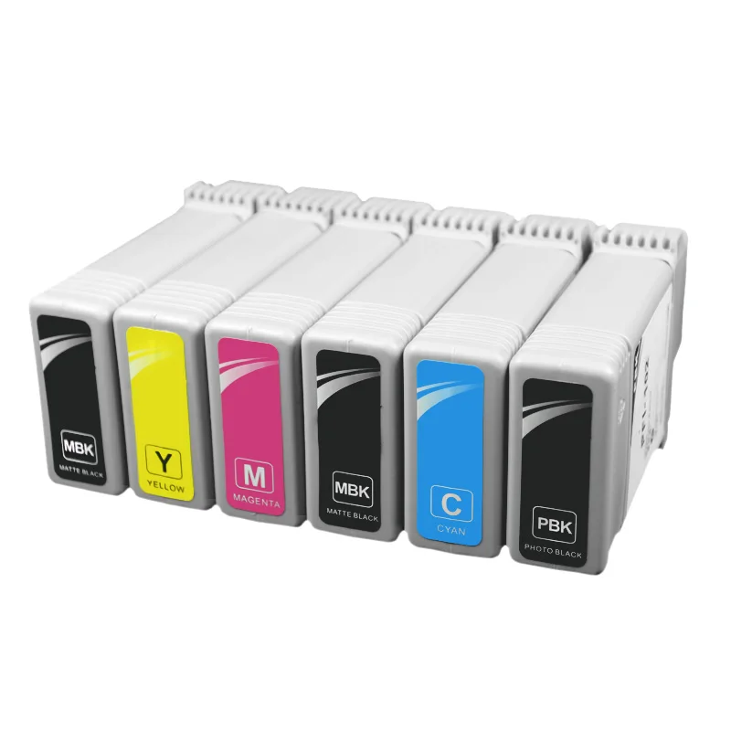Для PFI102 PFI 104 совместимый картридж с чернилами pfi102 102 для Canon IPF650 IPF655 IPF750 IPF755 IPF760 IPF765