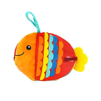 

Cute New Baby Animal Cloth Book New Infant Kid Intelligence Development Toy Ocean Educational Bed Cognize Books Hot