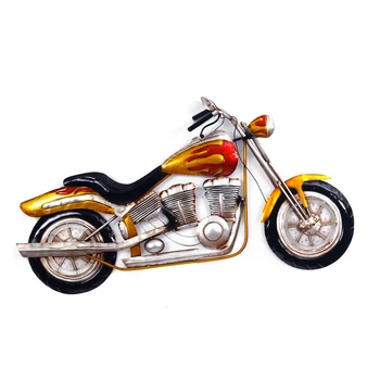 

Modern 3d floating shelf Industry Style Wall Decoration Bar Loft Wall Hanging Ornaments Iron Art Motorcycle Wall Ornament