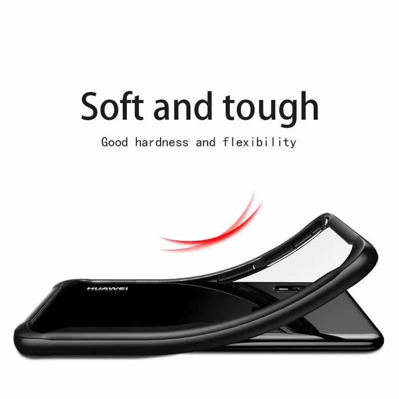 Чехол для телефона Huawei Honor 10i чехол 10 i противоударный бампер прозрачный жесткий с