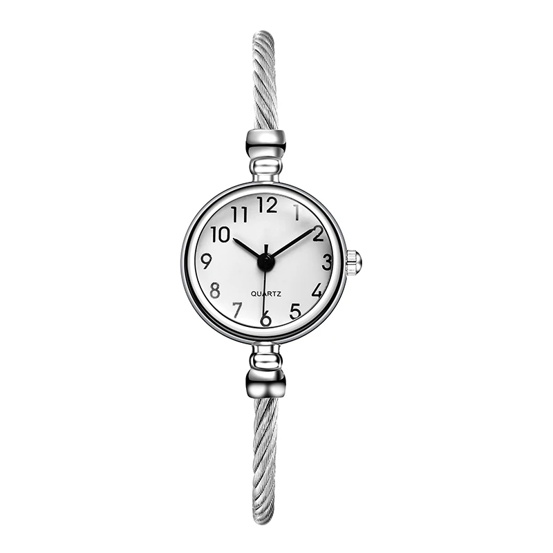 Small Ladies Bracelet Watch High Quality Stainless Steel Strap Ladies Casual Quartz Watch Fashion Ladies Formal Watch