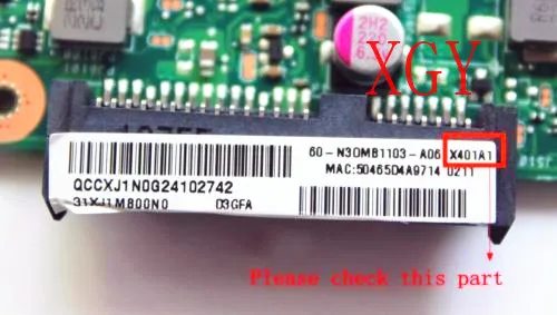 Deals  For ASUS X501A Motherboard Mainboard REV2.0 REV3.0 100% Test OK