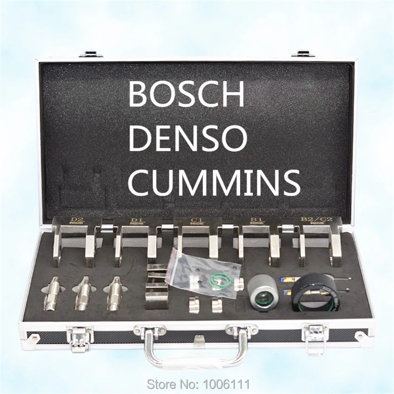 para Bosch Denso Todos os Injetores Ferramentas de Reparo Cummins Diesel Comum Trilho Injector Braçadeira Teste Conjuntos