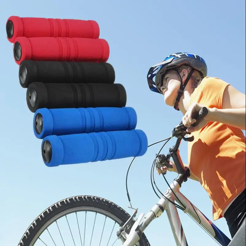 1 Pair Mountain Road Bike Handlebar End Plugs Plastic Caps Bicycle Parts N#S7