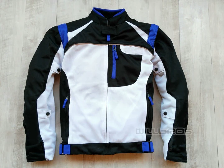 

2018 Summer Moto GP Racing Jacket With Protector M1 Team Motocross Motorcycle Clothing Windproof waterproof Jacket
