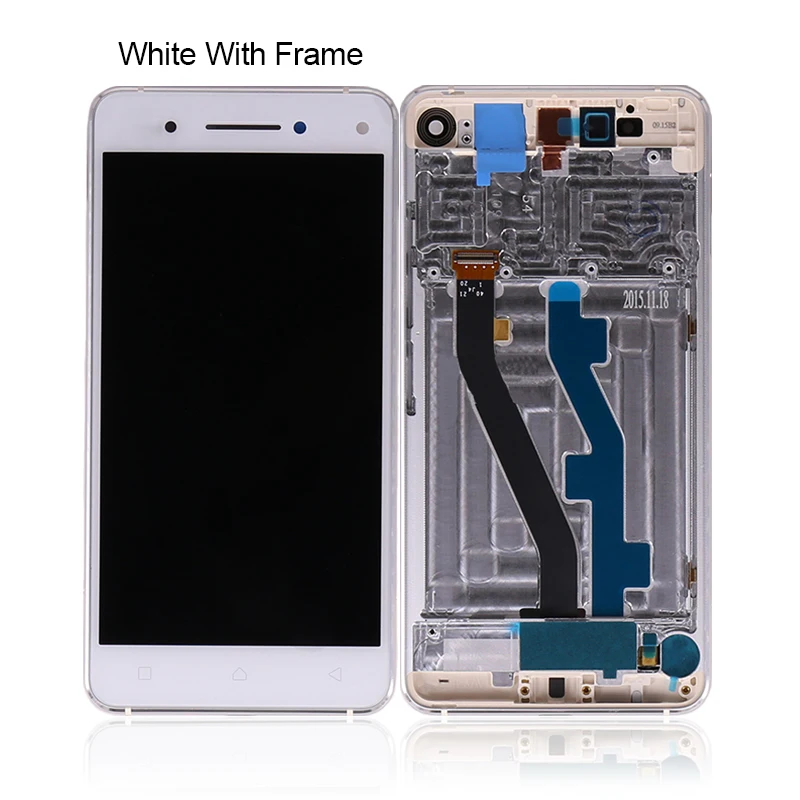 Дигитайзер сенсорного ЖК экрана для Lenovo Vibe S1 в сборе S1a40 S1c50 рамка один за другим
