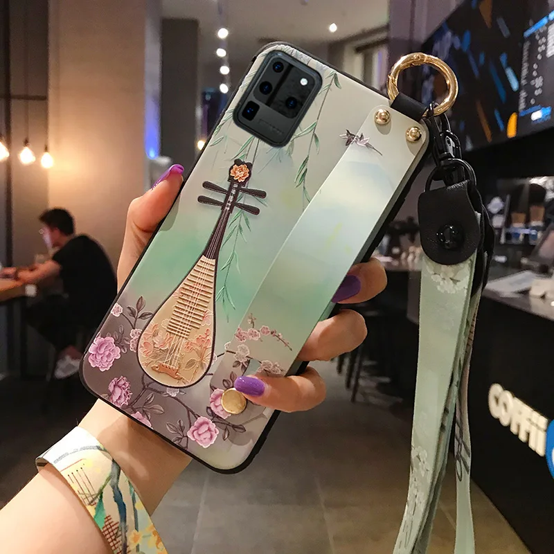 Для Samsung Galaxy A10 A30 A30s A50 A50s A70 A71 A51 ремешок чехол для S10 S9 S8 S20 Plus Ultra Note 8 9 10 20