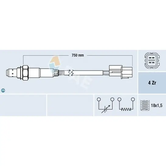 Лямбда-зонд HYUNDAI FAE 77293