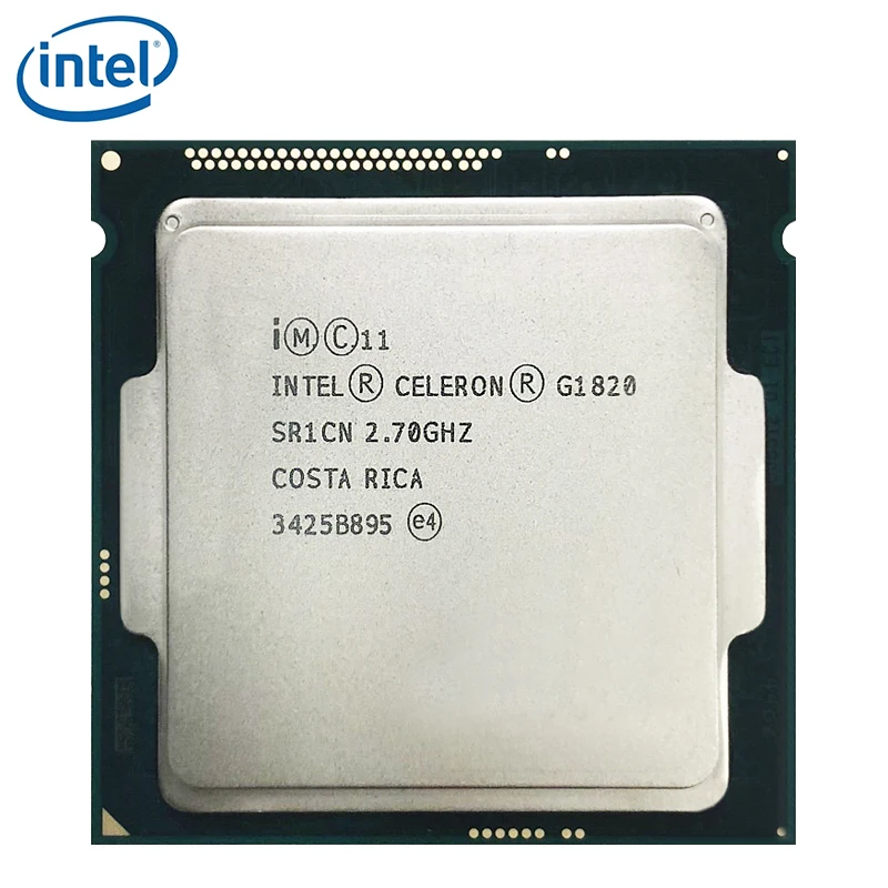 Двухъядерный процессор Intel Celeron G1820 2 7 ГГц м 53 Вт LGA 1150 100% рабочий | Компьютеры и офис