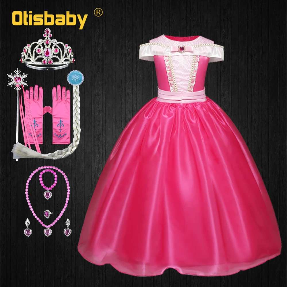 Vestido De Princesa Sofia Com Manga Bufante, Elegante Meninas Para Natal,  Vestido De Baile De Tule Com Lantejoulas, Fantasia De Princesa Para Festa  De Dia Das Bruxas - AliExpress