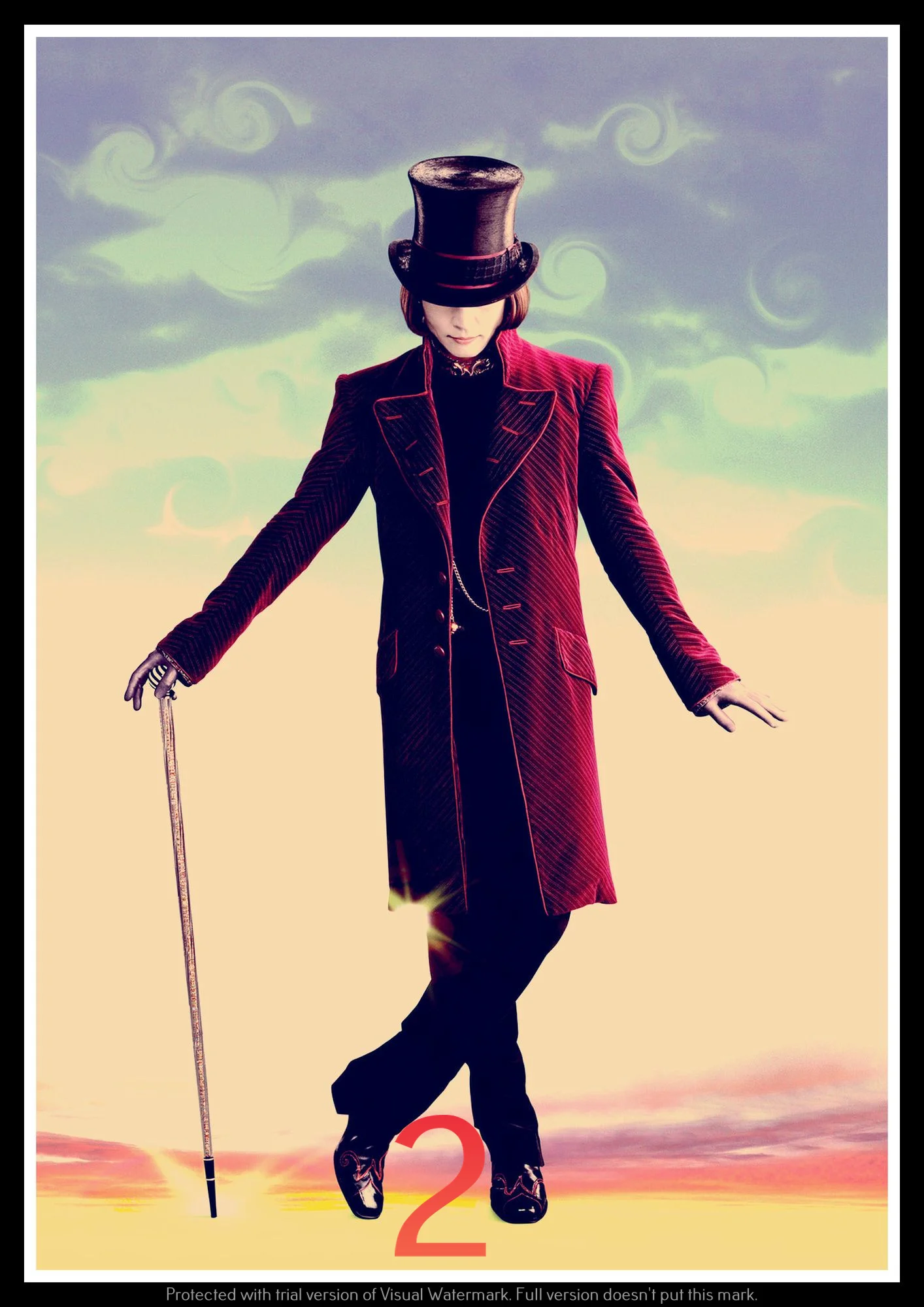 Charlie and the Chocolate Factory плакат декоративный DIY настенный холст стикер домашний бар художественные Плакаты Декор