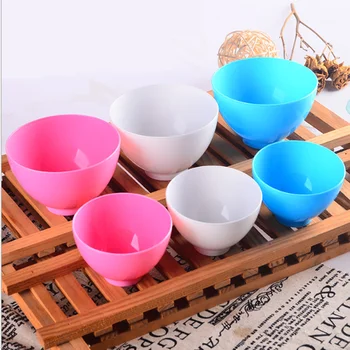 

Plastic Salon Hair Dye Colouring Brush Bowl Hairdressing Styling Tools Hair Dyeing Kit Hair Color Mixing Bowls Hairdress