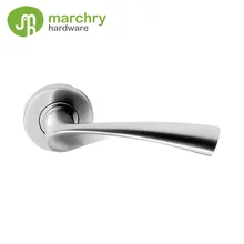 304 нержавеющая сталь шлифовальный литье прочная дверная ручка Коламбус пожарная дверная ручка сплит Поворотная дверная ручка